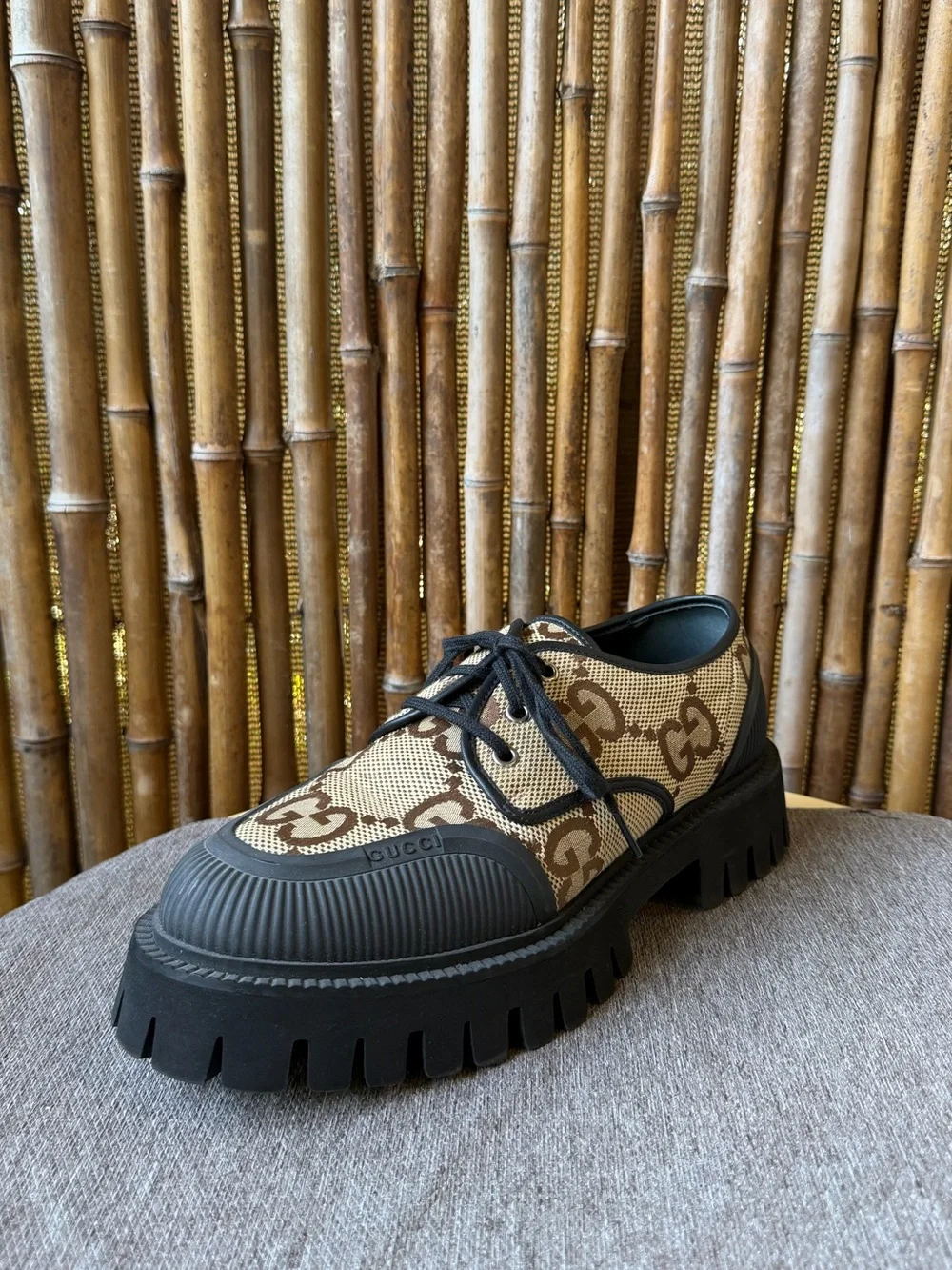 GUCCI Maxi GG Slip-On Loafers